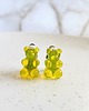 klipsy Klipsy żółte misie haribo