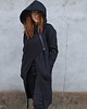 bluza z kapturem damska Płaszcz damski z kapturem, bluza długa