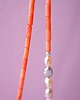 bransoletki z kamieni naturalnych Naszyjnik Pearl Orange