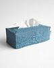 przechowywanie - różne Lniany chustecznik DUSTY BLUE
