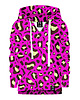 bluzy dla dziewczynki Bluza Dziewczynka DR.CROW Leopard Pink