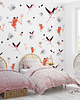 pokój dziecka - różne Tapeta dla dzieci Flamingi ( Crimson Birds )