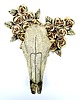 figurki i rzeźby Rzeźba ceramiczna - dekoracja ścienna