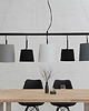 lampy wiszące Lampa na pałąku 100cm, szara