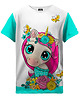 t-shirty dla dziewczynki T-shirt Girl DR.CROW Unicorn