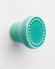 gałki do mebli Gałka do mebli, miętowo-turkusowa, wz.12