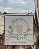 kartki scrapbooking Ręcznie robiona kartka na narodziny dziecka - gratulacje z okazji narodzin