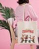 torby na zakupy Merry CHRISTMAS torba bawełnianan z nadrukiem