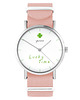 zegarki damskie Zegarek - Lucky time - brzoskwiniowy róż