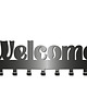 wieszaki Nowoczesny Wieszak Z Kolekcji Simple Napis Welcome