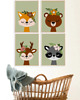 obrazy i plakaty do pokoju dziecięcego PLAKATY DO POKOJU DZIECKA dzikie zwierzątka