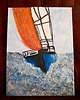 obrazy Żaglówka obraz akrylowy