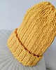 czapki damskie Wełniana czapka WOOLLY YELLOW