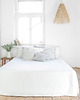 koce i narzuty Lambrekin Classic PURE WHITE