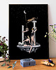 plakaty Surrealistyczny Plakat "Spirit Animals" Kolaż