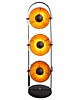 lampy podłogowe lampa podłogowa czarno-złota