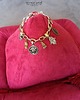 bransoletki - inne Bransoletka w stylu BOHO z charms'ami uroczy prezent dla niej :)