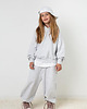 bluzy dla chłopców Grey Hoodie Kid
