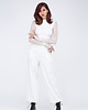 komplety damskie sweat pants & tuelle shirt