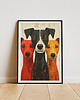 plakaty Plakat - Who let the dogs out?
