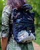 plecaki Plecak damski 2w1 w kwiaty i kolibry Amazonia