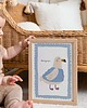 obrazy i plakaty do pokoju dziecięcego Plakat Mewa Bonjour - Plakaty Na Ścianę Dla Dzieci