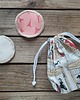 tekstylia - różne Waciki zero waste - 10szt. z woreczkiem - Paryż
