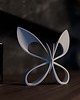 figurki i rzeźby Rzeźba BUTTERFLY, oryginalna forma przestrzenna