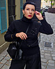 swetry damskie  New SWETER BLACK 100% Kaszmir