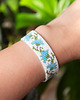 bransoletki - inne Bransoletka SUMMER MEADOW  - kwiaty - koraliki Miyuki