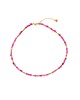 chokery Naszyjnik mix Pink&Gold