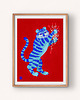 grafiki i ilustracje Bai-hu tiger