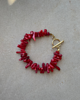 bransoletki - inne Bransoletka RED CORAL