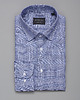 koszule męskie koszula męska bawełniana dł. rękaw niebieski slim fit 00255 176/182 38