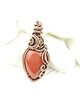 wisiory Jaspis mokait wisiorek wire wrapping