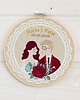 Ślub - inne Personalizowana pamiątka ślubna, haft w tamborku