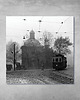 fotografia Plakat Vintage - Tramwaj przy kościele Św. Wojciecha