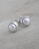 kolczyki srebrne Kolczyki z perłami, srebro