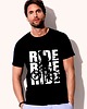 t-shirty męskie Koszulka organiczna z nadrukiem Ride