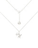 chokery Srebrny choker pancerka ze znakiem zodiaku Strzelec