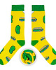 skarpetki damskie Żółty Ogórek - dwuznaczny demon szos