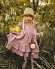 sukienki dla dziewczynki Sukienka Muślinowa Pink Summer