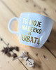kubki To moje wiaderko na herbatę Litrowy kubek
