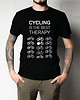 t-shirty męskie Koszulka T-SHIRT. Cycling is the best therapy