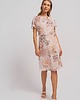 sukienki midi damskie BELLA - letnia sukienka we wzory