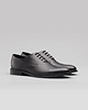 buty męskie Czarne buty oxfordy skórzane p002
