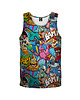 t-shirty dla dziewczynki Bokserka Top Girl DR.CROW Cartoon