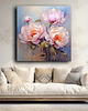 plakaty Peonie - Plakat - Olej, Boho, Abstrakcja