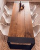 stoły Stół Dębowy lity industrial Loft  A