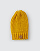 czapki damskie Czapka beanie z wełny merynosa handmade ŻÓŁTA